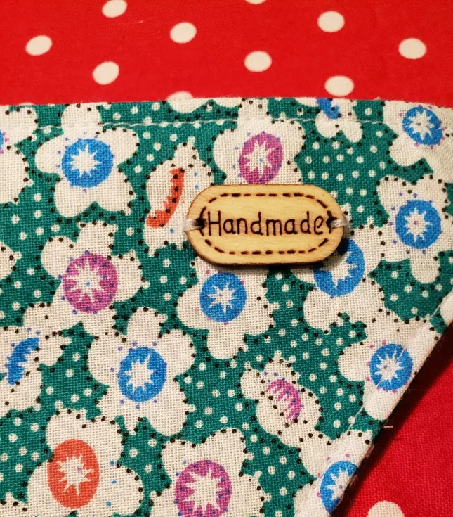Handmade Pet Bandanas with Scrunchie image indicator(7)