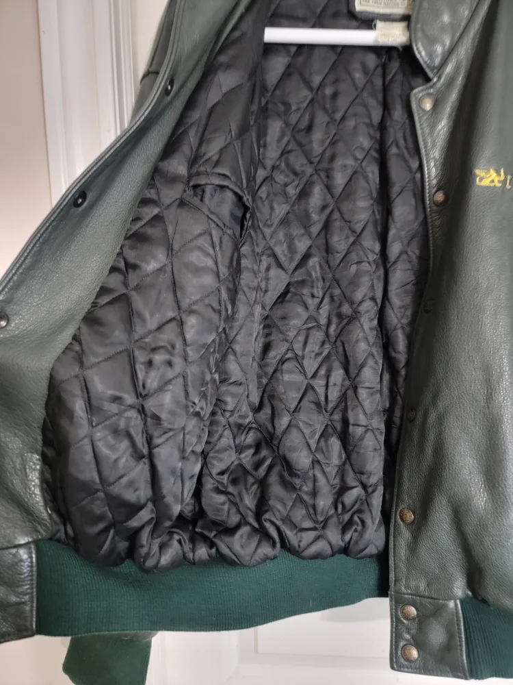 Vintage Roots  Varsity Leather Jacket image indicator(3)