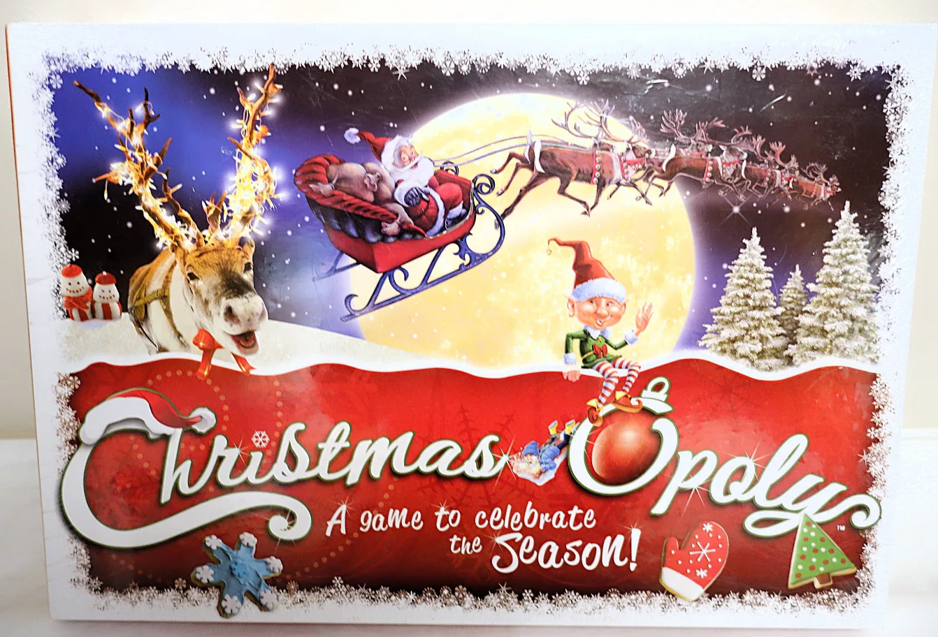 NEW SEALED Christmasopoly Board Game thumbnail