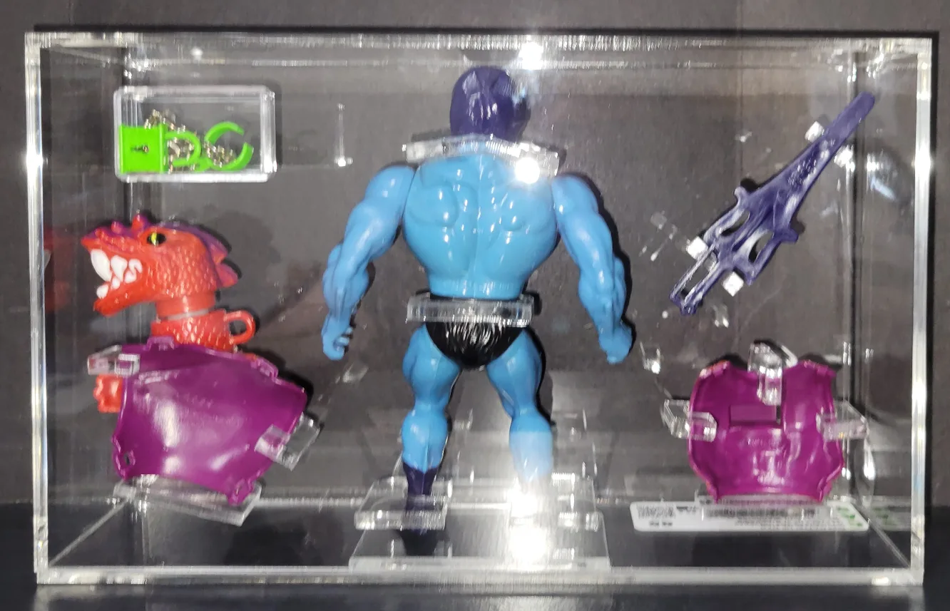 *CAS GRADED 85* MOTU DRAGON BLASTER SKELETOR 1985 - COMPLETE image indicator(3)