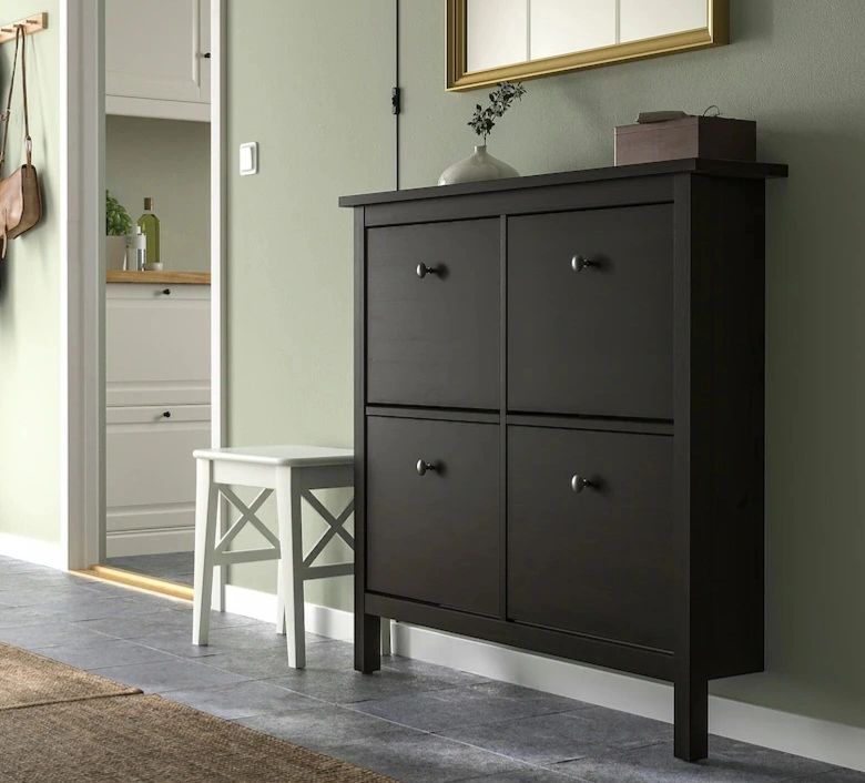 IKEA/HEMNES シューズボックス IKEA HEMNES ヘムネス シューズボックス2段, ホワイト - メルカリ