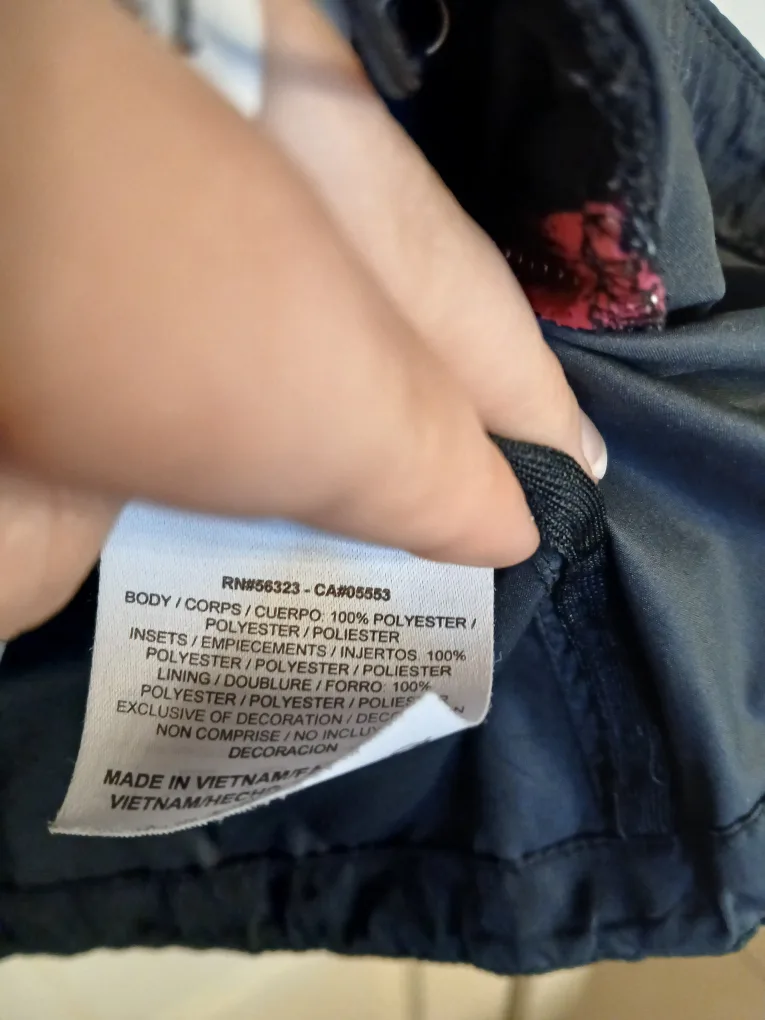 NIKE black and pink windbreaker / workout jacket, size small (S) image indicator(6)