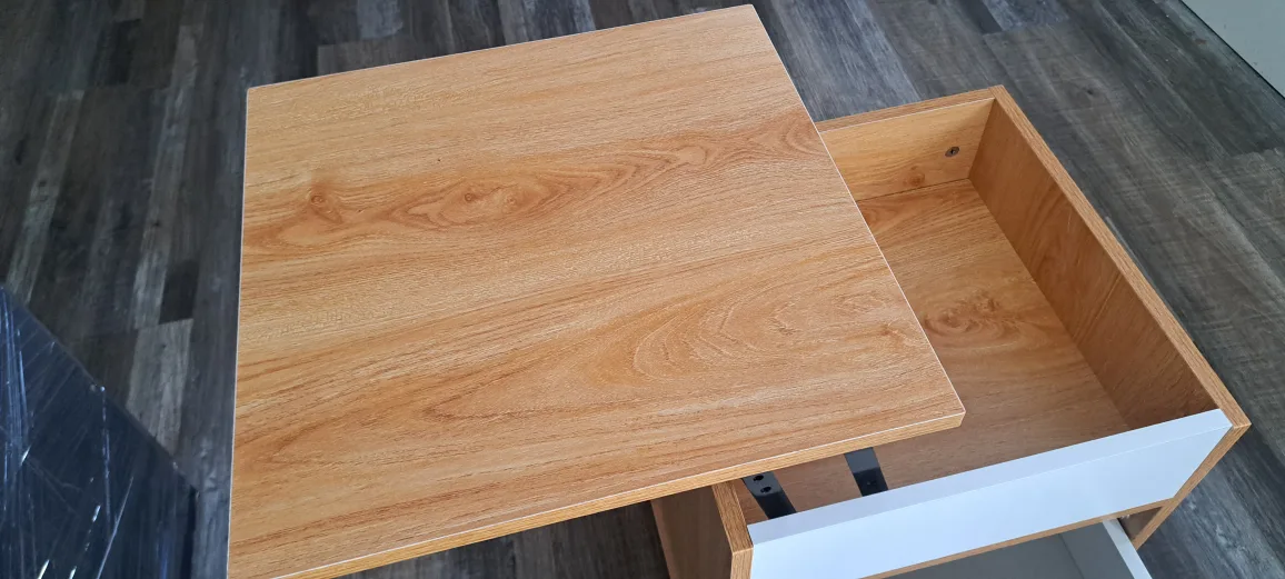 Lift-Top Bedside Table with Storage image indicator(3)