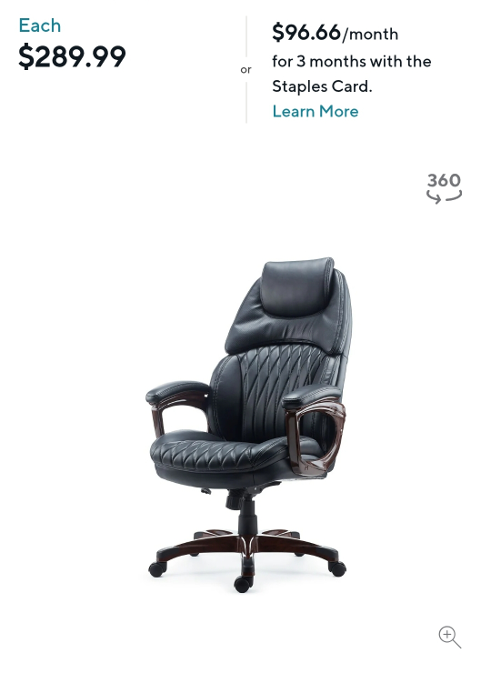 FREE Office Chair - Black - photo 3