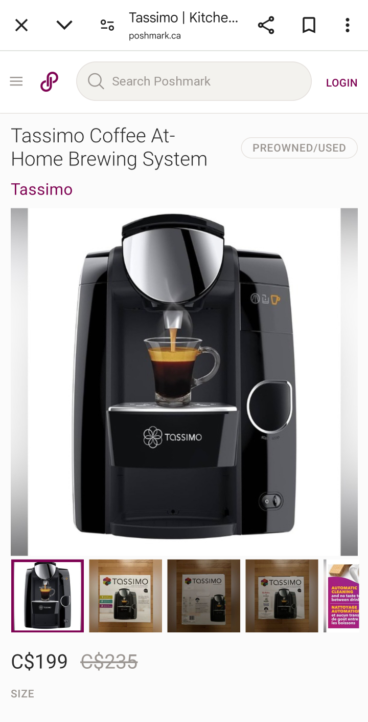 Tassimo TM030 Single Cup Home Brewing System