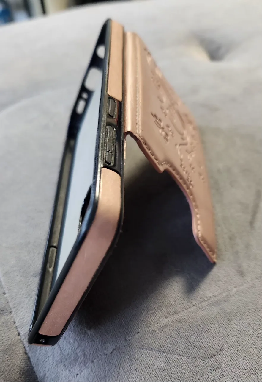 Rose Gold Samsung Galaxy S9+ Wallet Phone Case image indicator(3)