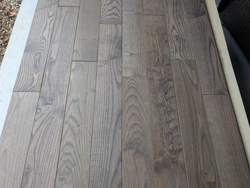 Brand New White Grey Ash Driftwood Hardwood Flooring image indicator(3)