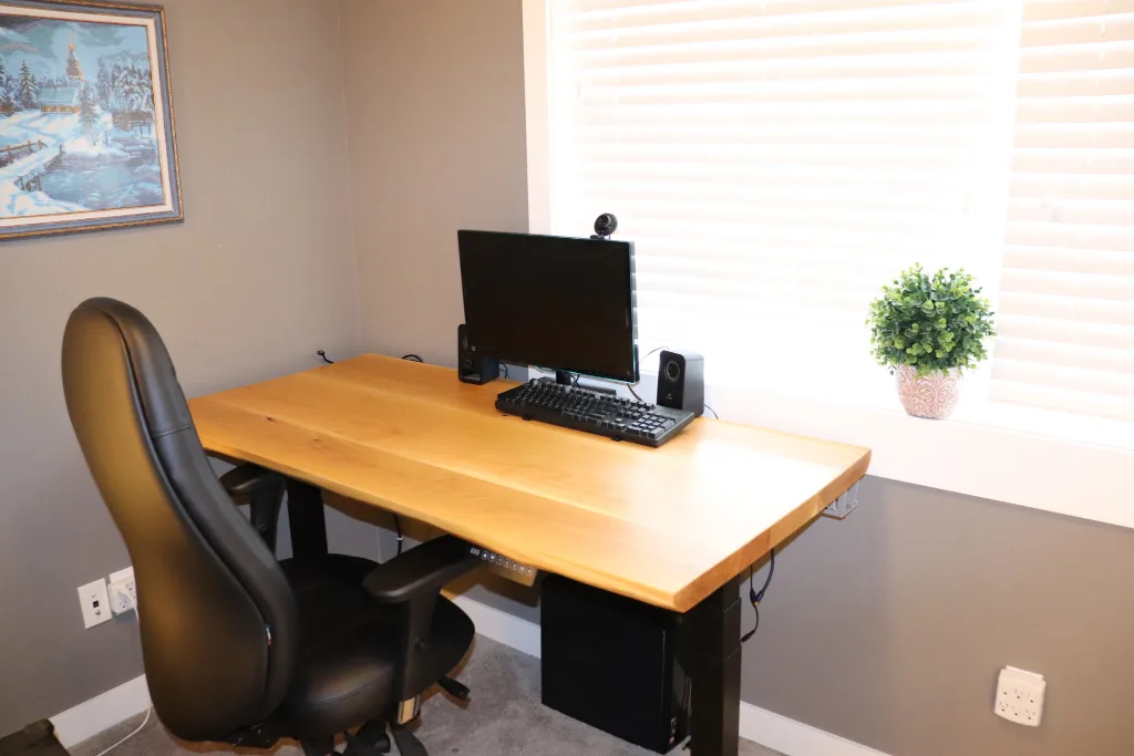 Live edge (oak) standing desk image indicator(4)