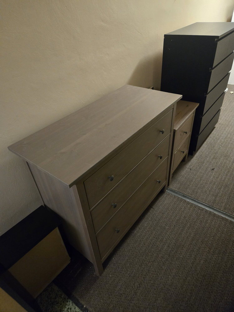 IKEA HEMNES 3 DRAW DRESSER LIKE NEW