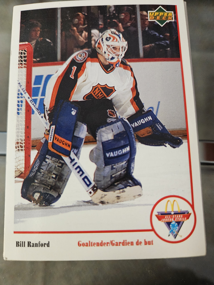 1993-94 McDonald's NHL Upper Deck Hockey Cards - Bill Ranford