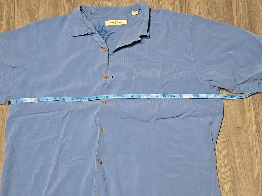 Tommy Bahama Men's XL Silk Button-Down Shirt image indicator(10)
