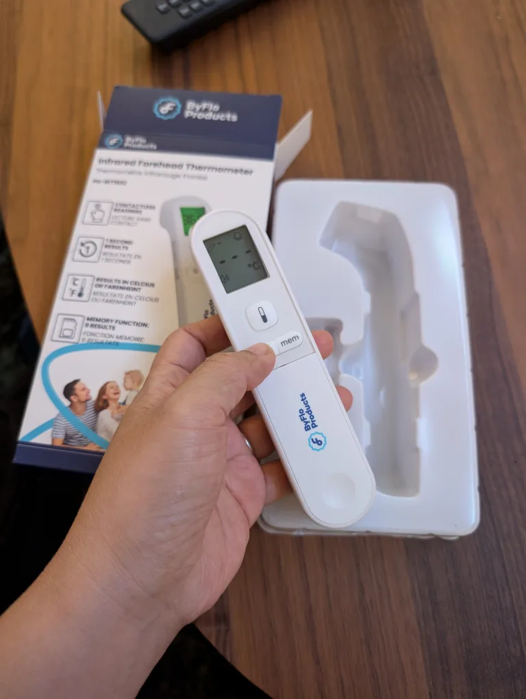 ByFlo Products Infrared Forehead Thermometer - PG-IRT1602 image indicator(5)