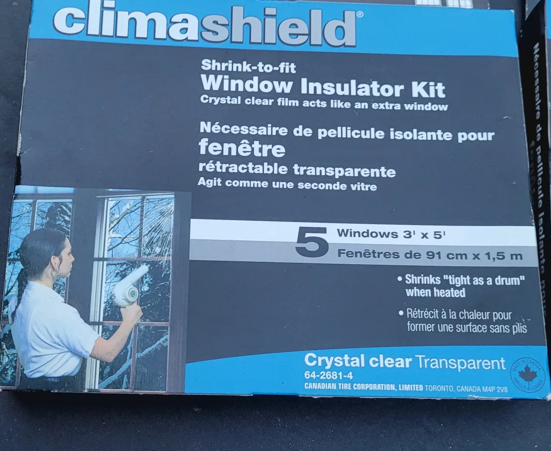 Climashield Shrink-to-Fit Window Insulator Kit - 5 Packs image indicator(2)