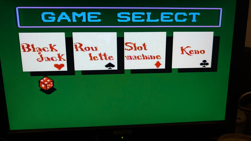 NES Vegas Dream Cartridge - Golden Casino Gambling Hall image indicator(9)