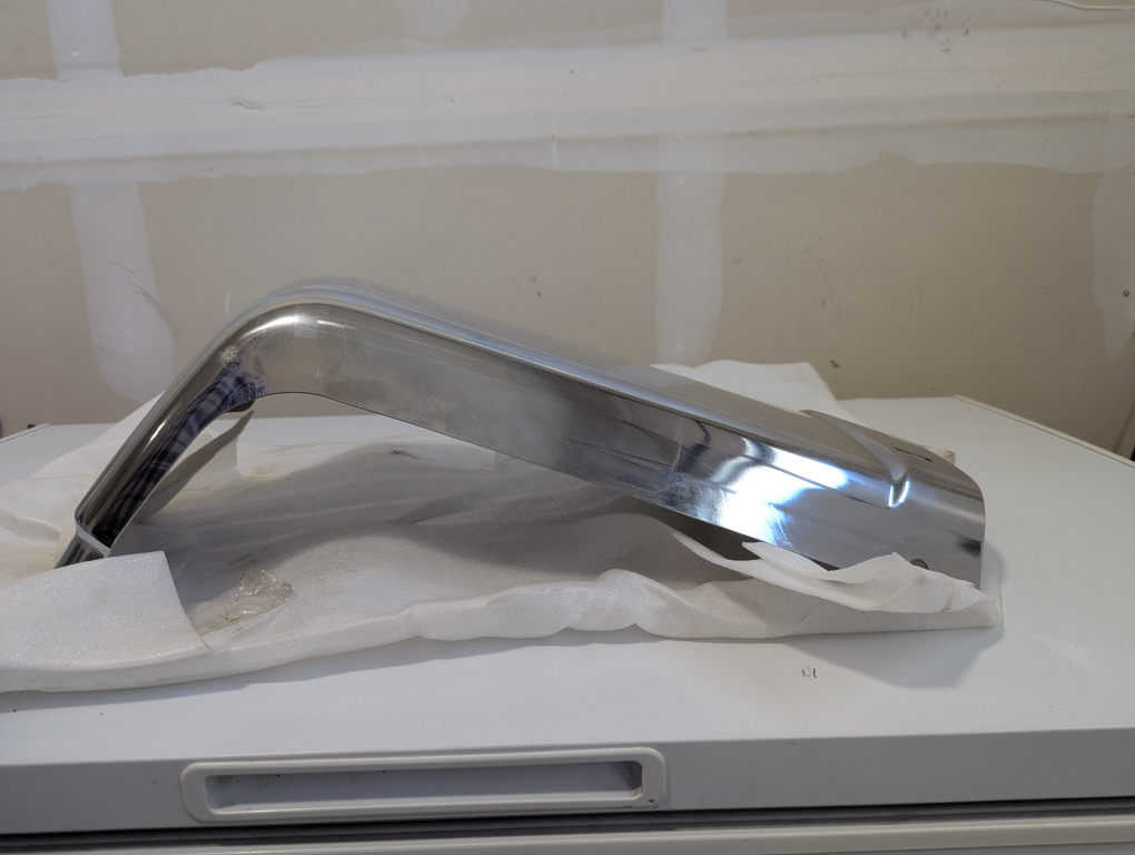 Chrome Rear Bumper End Cap
