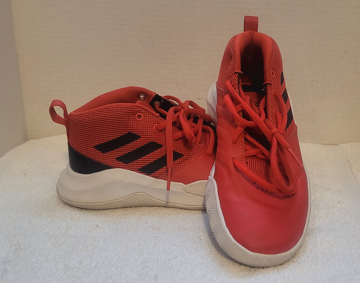 Adidas Boys' Red Basketball Shoes