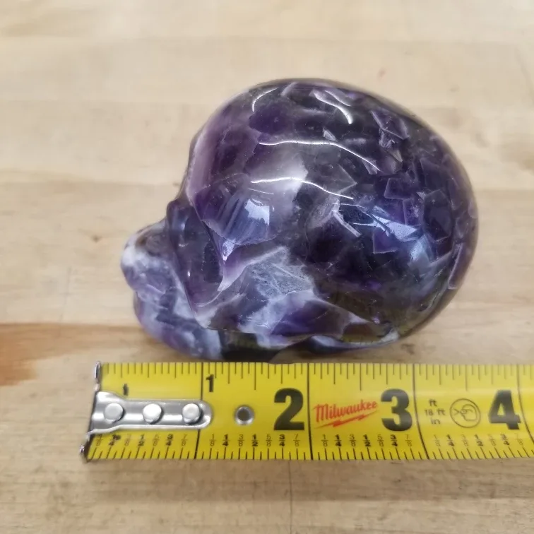 Amethyst Skull Carving image indicator(4)