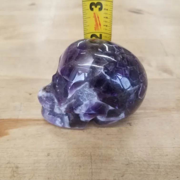 Amethyst Skull Carving image indicator(5)