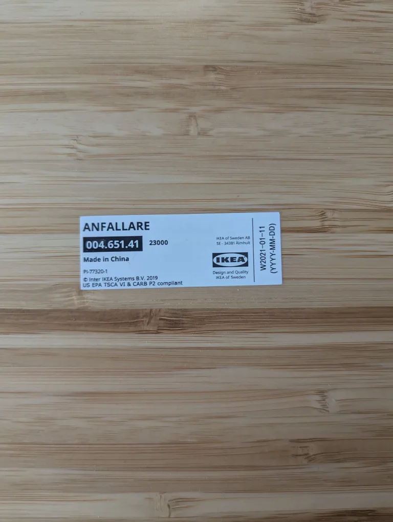 Bamboo top table with metal legs image indicator(6)