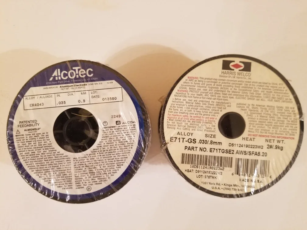 Bulk Lot of Harris and Alcotec Welding Wire Spools image indicator(3)