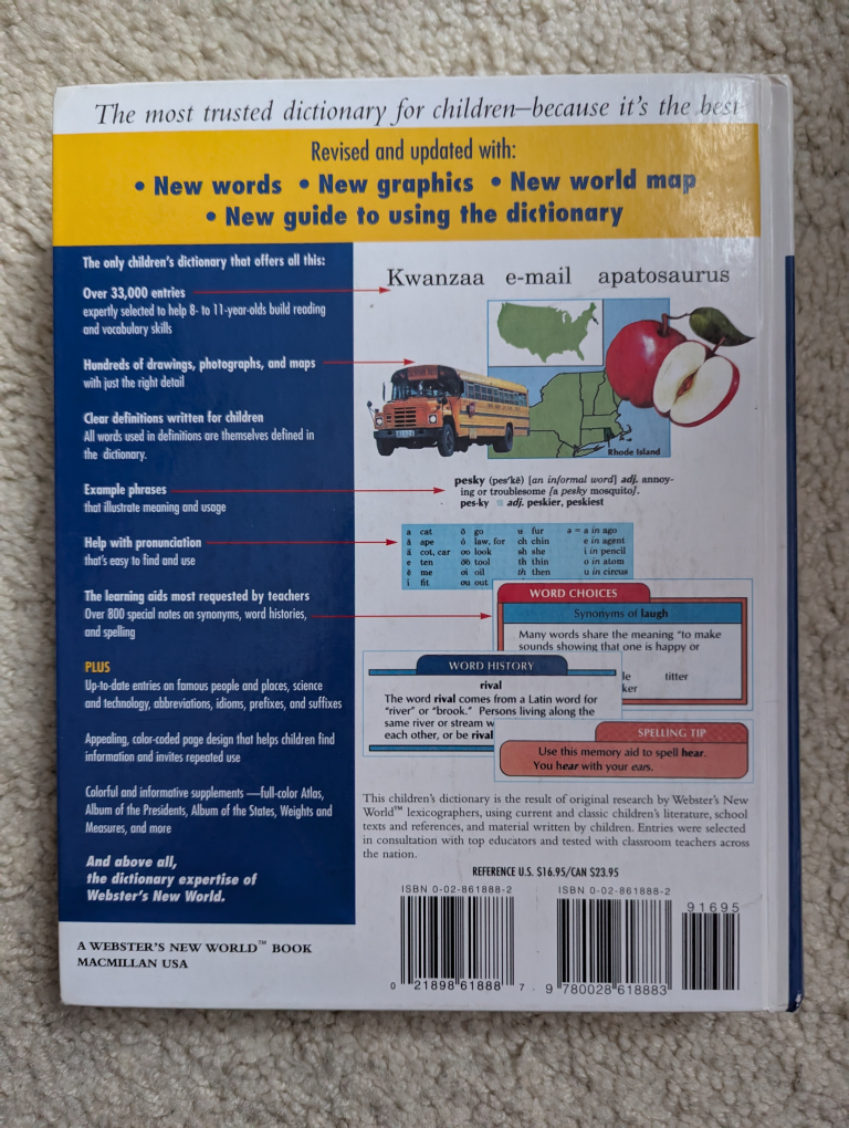 Webster's New World Children's Dictionary - photo 2