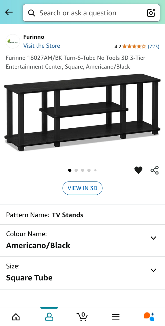 TV Stand Table For Media or Console (FURINNO) - photo 3