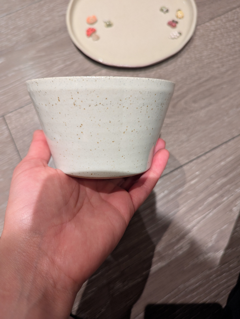 Small Speckled Ceramic Bowl