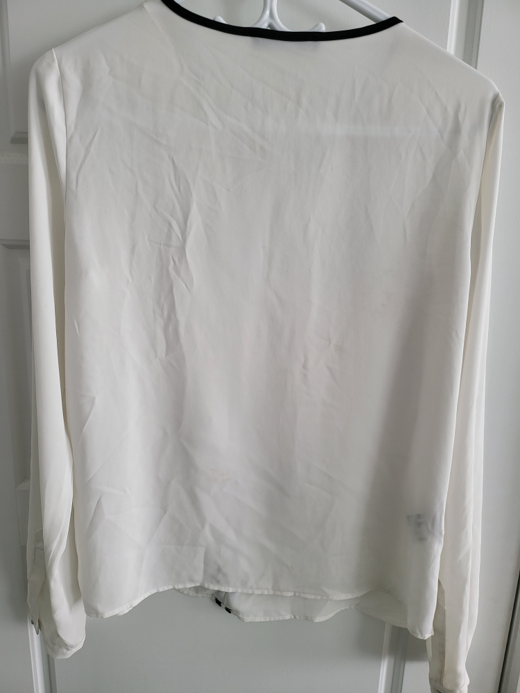 Mango Basics Women's White Blouse Size Small - photo 3
