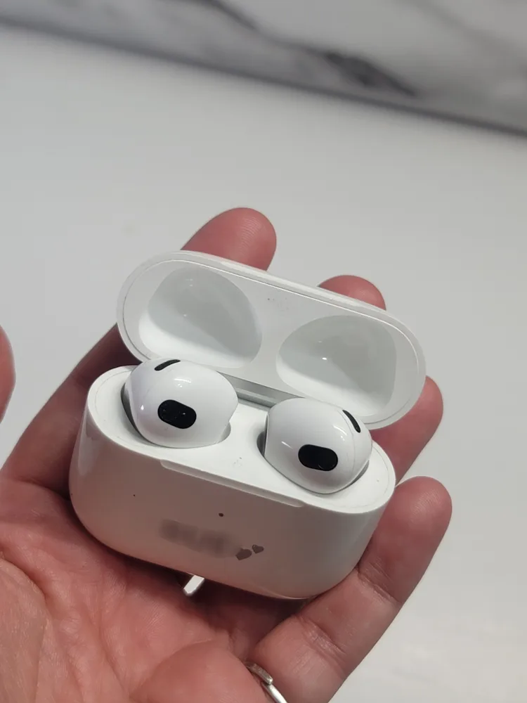Airpods 3 authentic headphones. NF 🦈 case included image indicator(5)