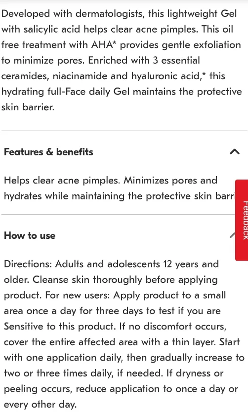 CeraVe Acne Control Gel image indicator(2)