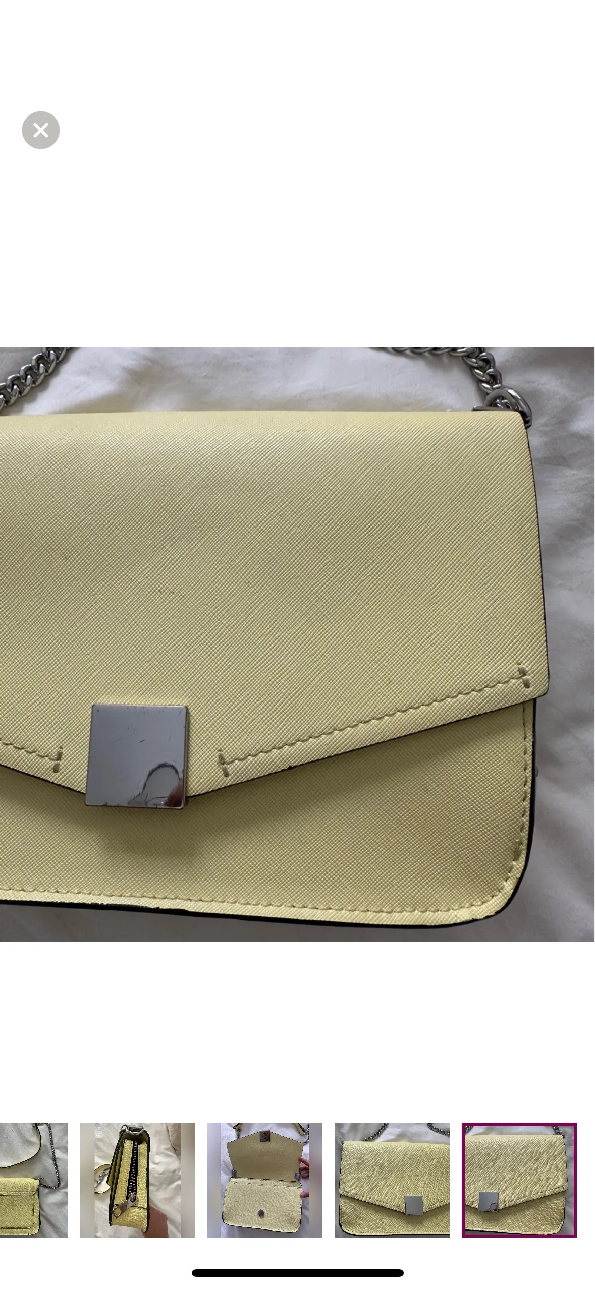 Yellow Zara purse image indicator(7)