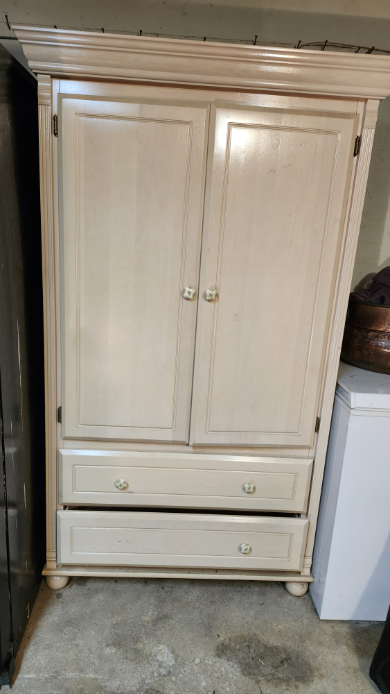 Armoire with Two Drawers