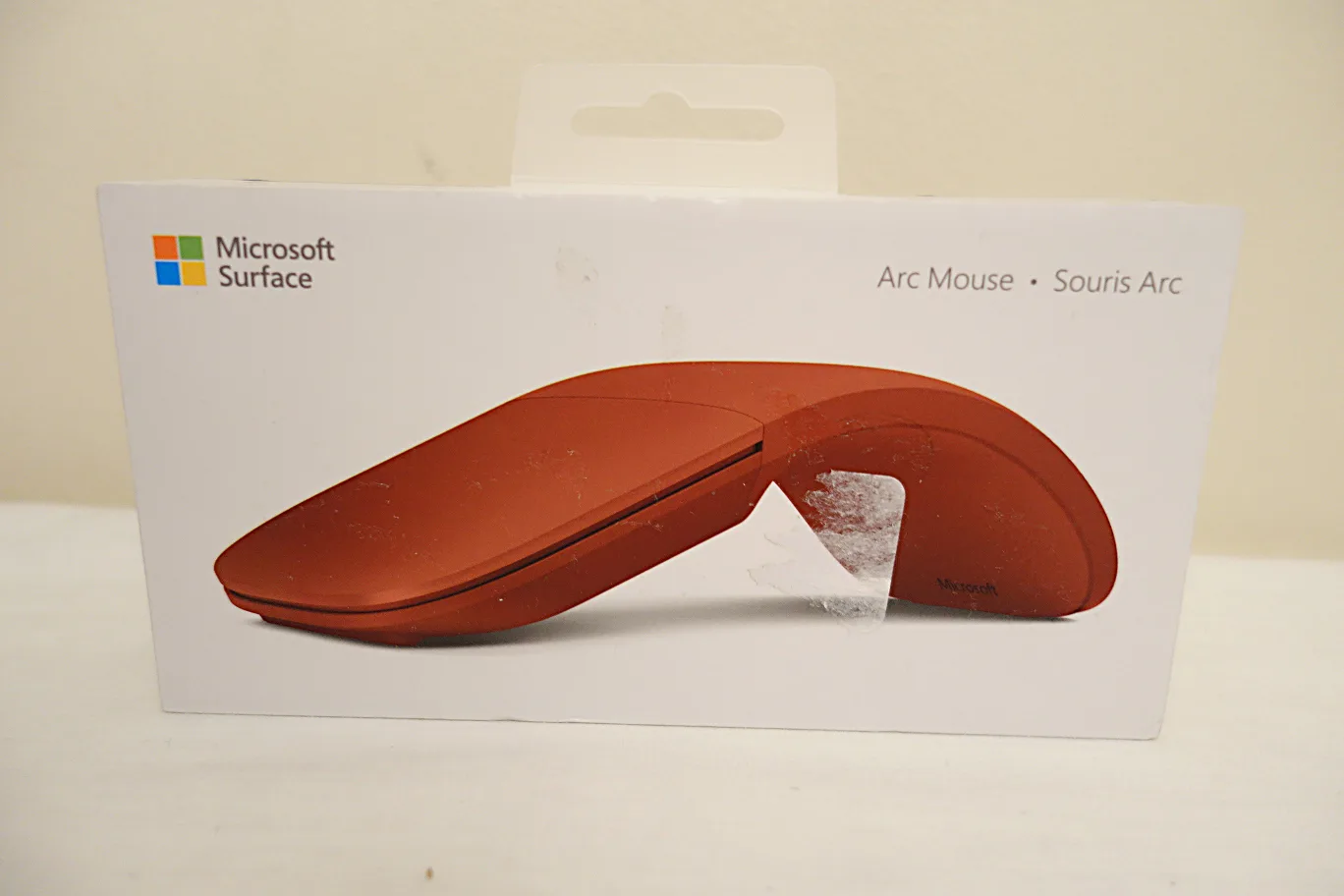 NEW SEALED Microsoft Surface Arc Mouse - Poppy Red thumbnail