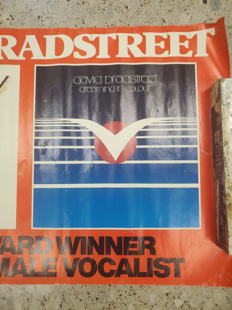 David Bradstreet -'David Bradstreet' '77 Album & Poster Set image indicator(3)