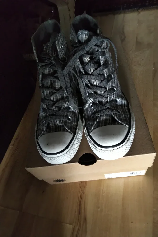 Converse Chuck Taylor All Star Plaid High Tops image indicator(5)