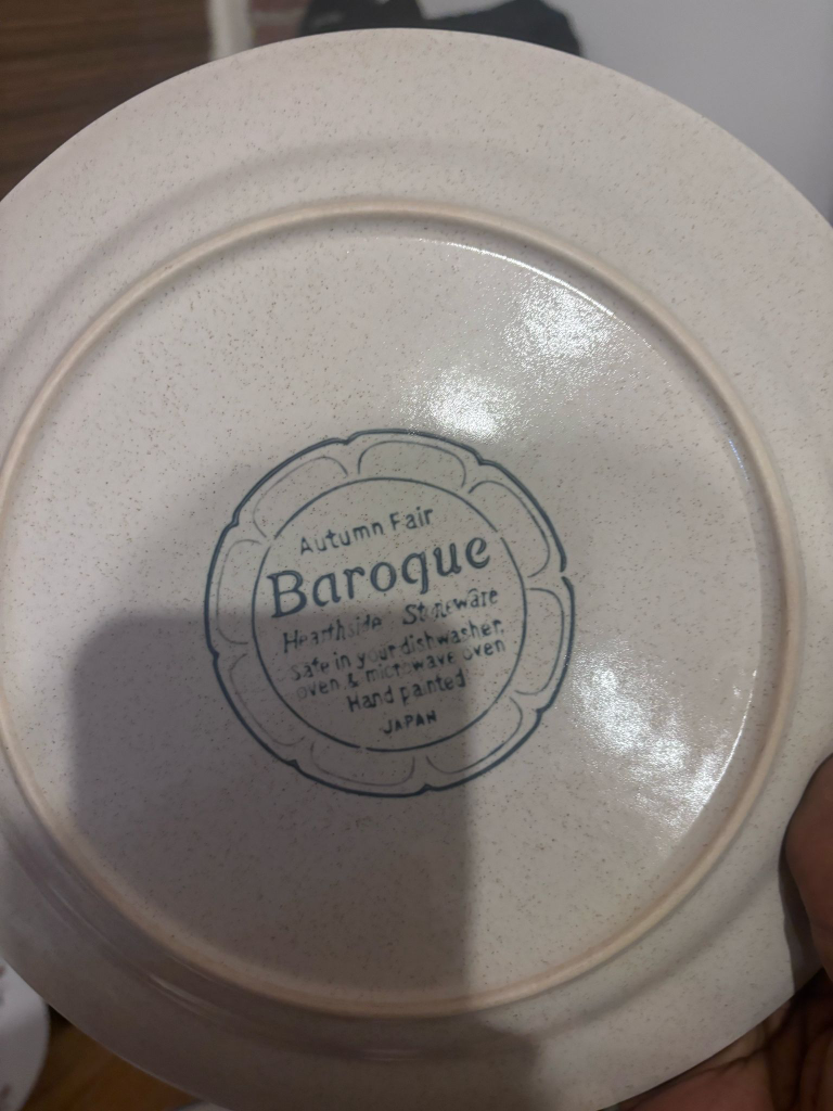 Vintage Plate Lot - Noritex, Baroque, and More! - photo 3