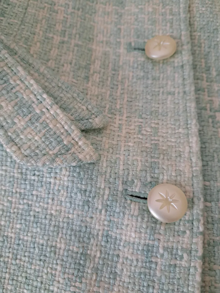 Suzuya Pastel Green Tweed Jacket image indicator(4)