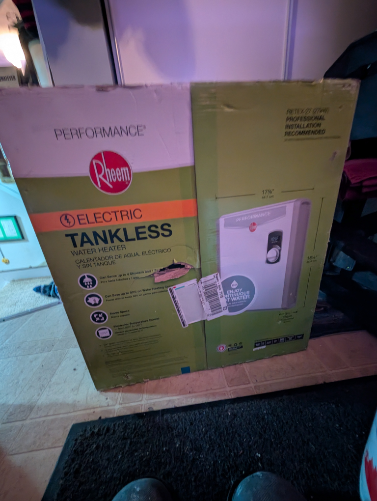Rheem Performance Electric Tankless Water Heater