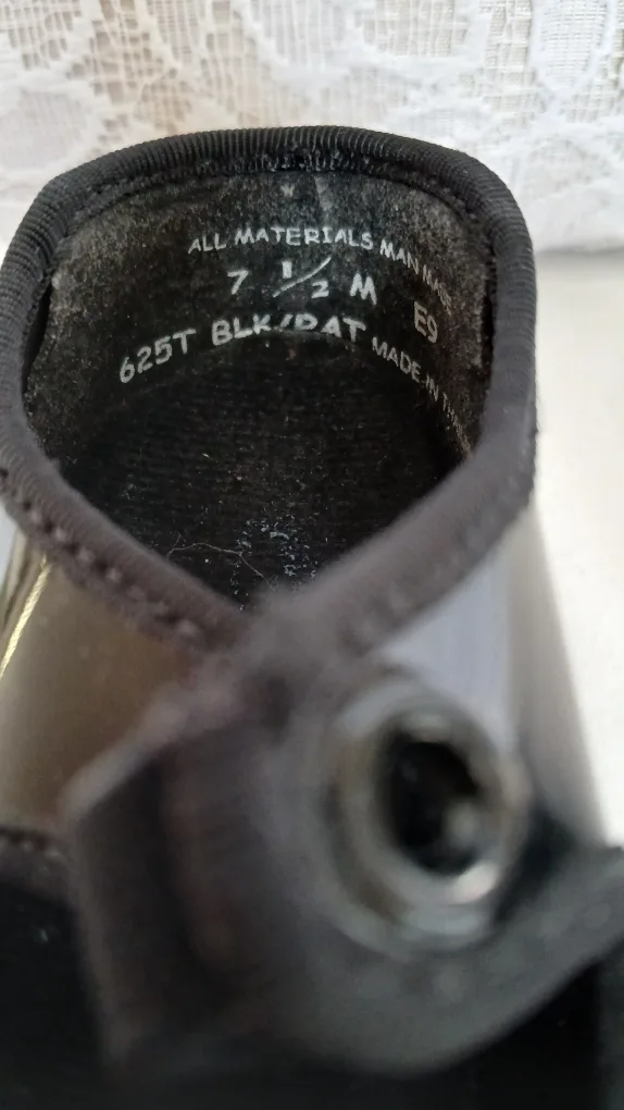 black patent leather toddler tap shoes for $5.00 image indicator(3)