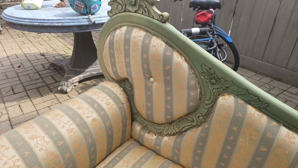 Antique chaise lounge - photo 2