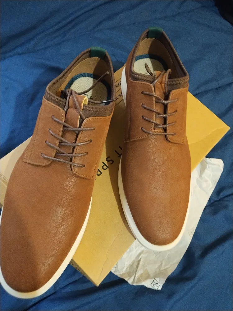 Call It Spring Men's Brown Leather-look Oxfords thumbnail