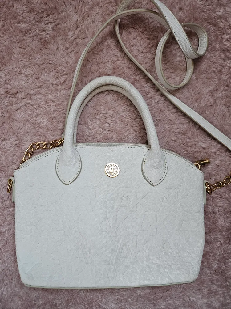 Anne Klein White Handbag