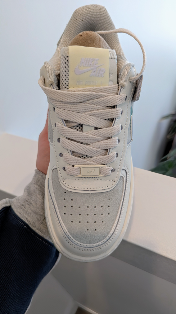 Nike Air Force 1 Shadow Sneakers - Women's Size US 5 - photo 4