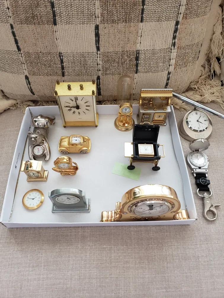Collection of Miniature Clocks and Watches image indicator(2)