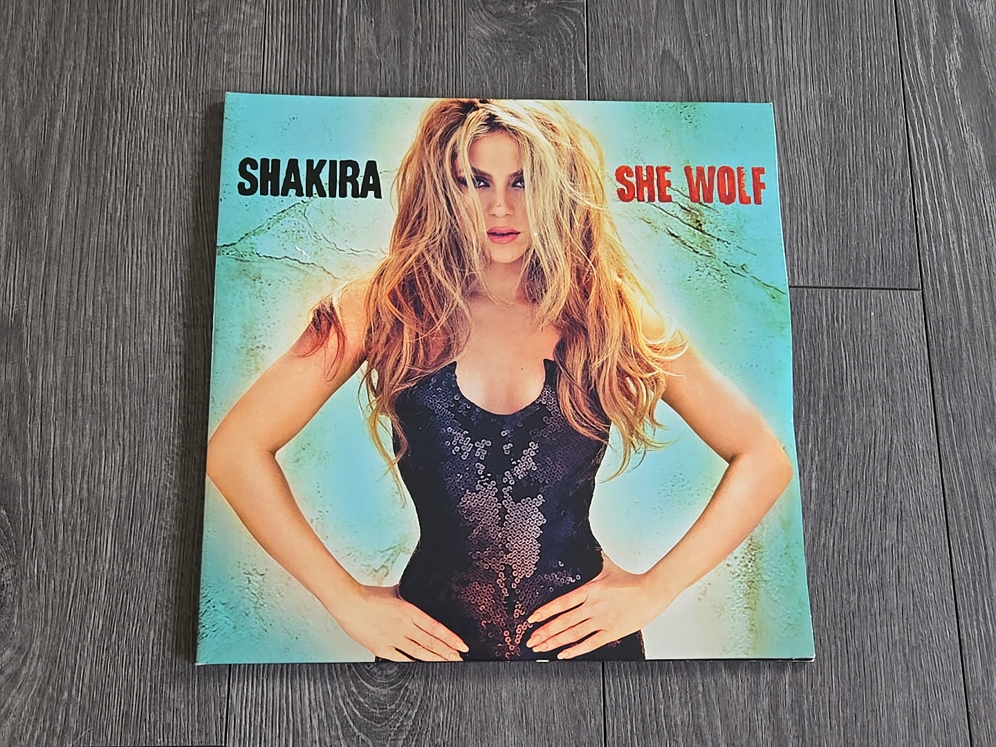 Shakira - She Wolf - Teal Coloured Vinyl LP