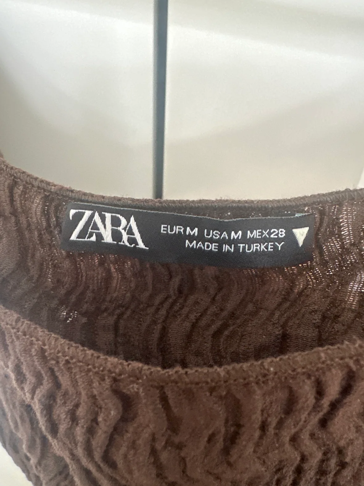 Brown Zara top image indicator(3)