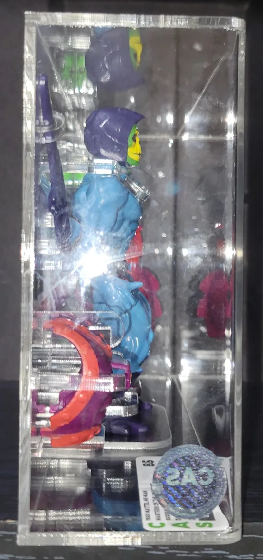 *CAS GRADED 85* MOTU DRAGON BLASTER SKELETOR 1985 - COMPLETE image indicator(6)
