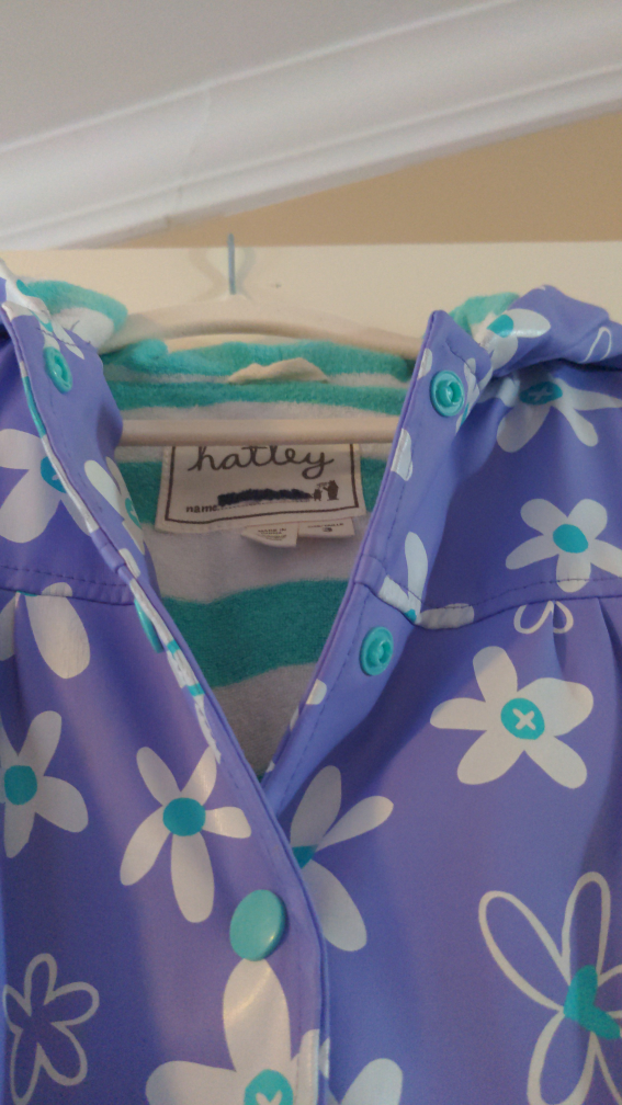 Hatley fleece-lined rain coat, 3T - photo 2