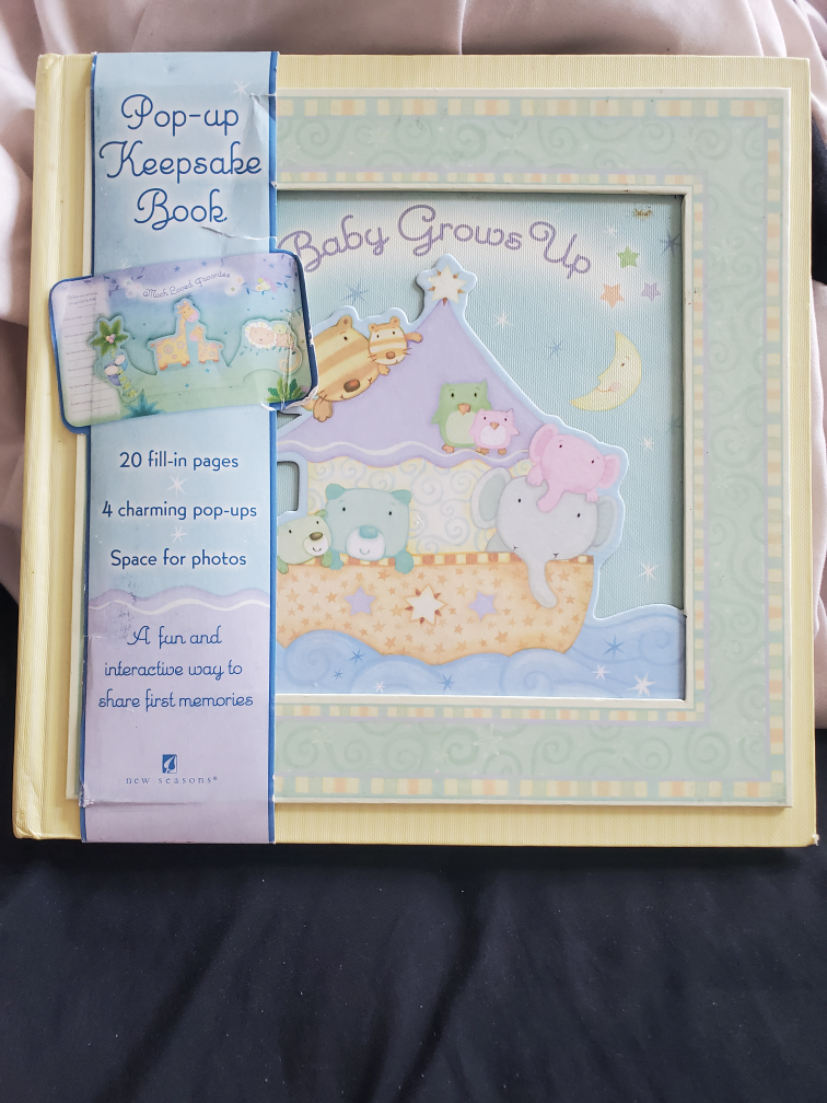 Baby Grows Up Pop-Up Keepsake Book