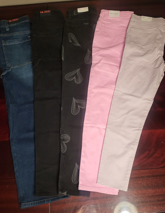 Girls' Jeans Bundle - Size 14 - Various Styles